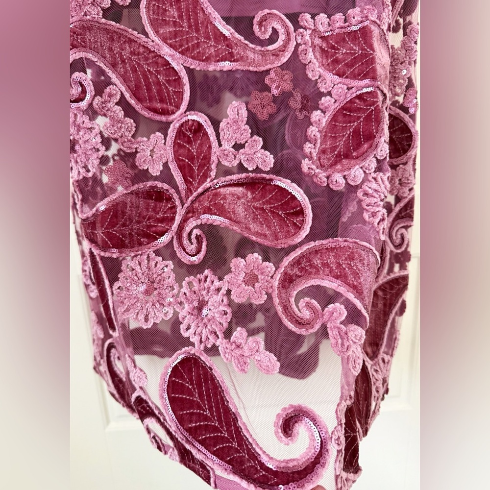 Endless Rose Pink Paisley Midi Dress - Picture 3 of 7